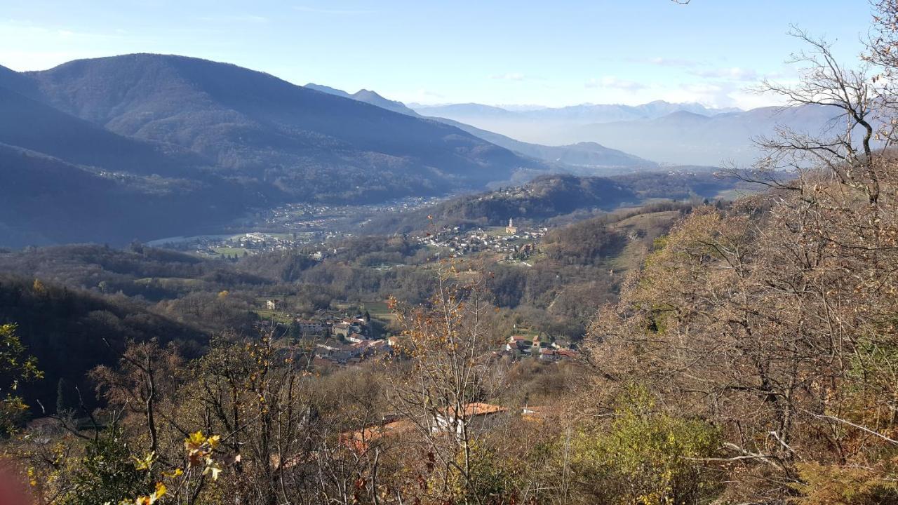 Villa Casa Al Sasso Bedigliora Exterior foto