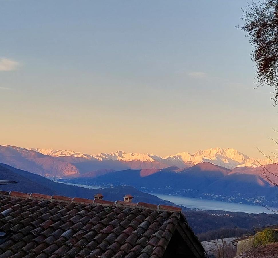 Villa Casa Al Sasso Bedigliora Exterior foto