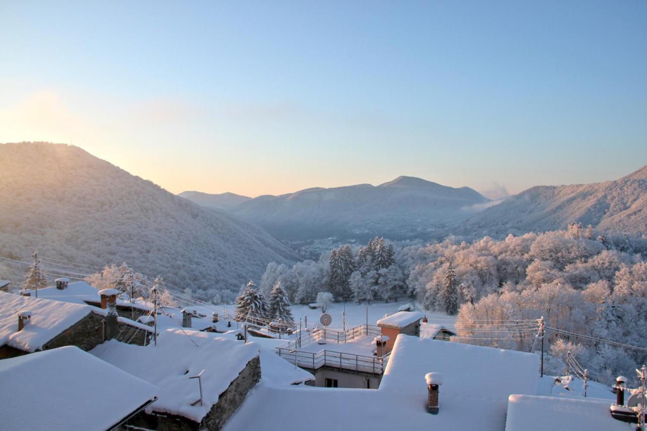 Villa Casa Al Sasso Bedigliora Zimmer foto